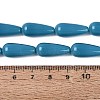 Opaque Glass Beads Strands GLAA-Q113-03A-C04-4