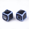 Handmade Porcelain Beads PORC-S498-37B-2