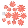 3D Plastic Luminous Wall Stickers DIY-F077-06D-1