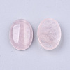 Natural Rose Quartz Cabochons G-S349-25A-07-2
