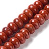 Natural Red Jasper Beads Strands G-F347-8x5mm-01-2