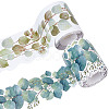 2 Rolls 2 Colors Coated Paper Stickers DIY-GL0006-03-1