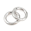 Brass Closed Jump Rings KK-D257-01P-10-2
