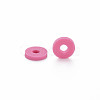 Handmade Polymer Clay Beads Strands CLAY-R089-6mm-051-4
