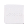 Square Paper Earring Display Cards CDIS-C004-02B-3