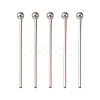 Tarnish Resistant 304 Stainless Steel Ball Head Pins STAS-K146-045-18x0.6mm-1