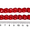 Electroplate Glass Beads Strands EGLA-N012-07N-4