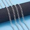 Tarnish Resistant 304 Stainless Steel Curb Chains CHS-F006-04A-P-5