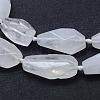 Natural Quartz Crystal Beads Strands G-F531-K05-3