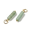 Natural Green Aventurine Pendants STAS-C120-01G-08-2