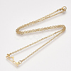201 Stainless Steel Pendant Necklaces NJEW-T009-JN140-40-2-2