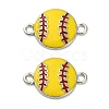 Alloy Enamel Connector Charms ENAM-L048-01P-04-1