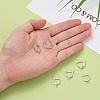 Anti-Tarnish Rhodium Plated 925 Sterling Silver Leverback Earrings STER-K168-003P-5