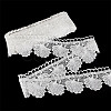 5 Yards Polyester Shell Shaped Flower Lace Trim OCOR-PH0004-46A-1