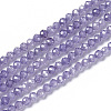 Cubic Zirconia Beads Strands G-F596-48E-3mm-1