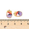 304 Stainless Steel Enamel Charms STAS-R168-01A-G-3