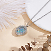 1Pc 304 Stainless Steel Necklace NJEW-NB0001-46-4
