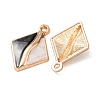 Alloy Enamel Pendants FIND-K030-02C-G-2