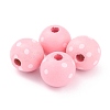 Dyed Natural Wooden Beads WOOD-O005-01A-1