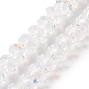 Transparent Glass Beads Strands LAMP-H061-01D-2