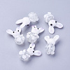 Handmade Bunny Lampwork Beads LAMP-L075-100-1