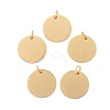 Ion Plating(IP) 304 Stainless Steel Pendants STAS-I311-32F-G-2