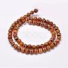 Natural Tibetan Style dZi Beads Strands G-P229-A-07A-6mm-2