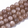 Natural Sunstone Beads Strands X-G-N327-01B-03-1