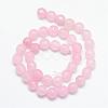 Natural White Jade Bead Strands G-R346-10mm-18-2