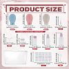 11Pcs Plastic Travel Bottles Sets MRMJ-LP0002-37-2
