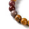 Natural & Synthetic Mixed Gemstone Beads Strands G-XCP0001-35-4