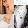 40Pcs 10 Styles Alloy Enamel Pendants ENAM-YW0005-54-6