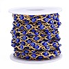 Ion Plating(IP) 304 Stainless Steel Textured Oval Cable Chains CHS-T003-33G-02-2