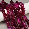 Natural Agate Beads Strands X-G-H295-B01-11-2