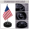 Plastic Mini Flag Stands FIND-WH0139-921A-3