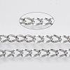 Tarnish Resistant 304 Stainless Steel Curb Chains STAS-R100-17-1