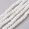 Electroplate Glass Beads Strands EGLA-F124-FR-A03-1