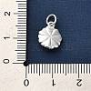 925 Sterling Silver Lotus Flower Charms STER-U009-01S-02-4