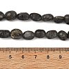 Natural Fluorescent Syenite Rock(Glow under UV Light) Beads Strands GG-C286-A26-5