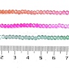 Transparent Painted Glass Beads Strands DGLA-A034-T1mm-A03-3