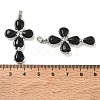 Natural Obsidian Pendants GG-CBA9F30-02P-15-3