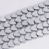 Non-magnetic Synthetic Hematite Beads Strands G-Q883-6x6mm-6-1
