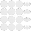 100Pcs 304 Stainless Steel Cabochon Settings FIND-BBC0003-49-1
