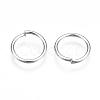 Brass Open Jump Rings JRC10mm-NF-3
