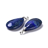 Natural Lapis Lazuli Pendants X-G-D084-01P-B01-3