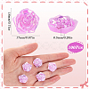 100Pcs Opaque ABS Plastic Cabochons KY-SP0001-16C-2