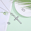 3Pcs 3 Styles 304 Stainless Steel Spring Gate Rings STAS-ME0003-74-4