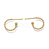 304 Stainless Steel Stud Earring Findings STAS-L252-001G-4