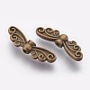 Tibetan Style Alloy Beads TIBEB-1331-AB-LF-2