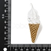 Resin Imitation Food Pendants RESI-Z025-01E-3